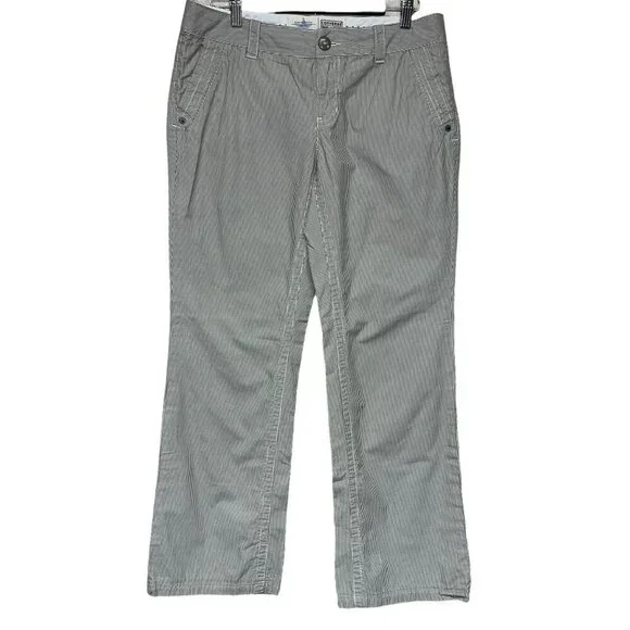 Converse One Star Cotton Engineer Blue White Stripe Pants Women's Size 8 - Picture 1 of 7